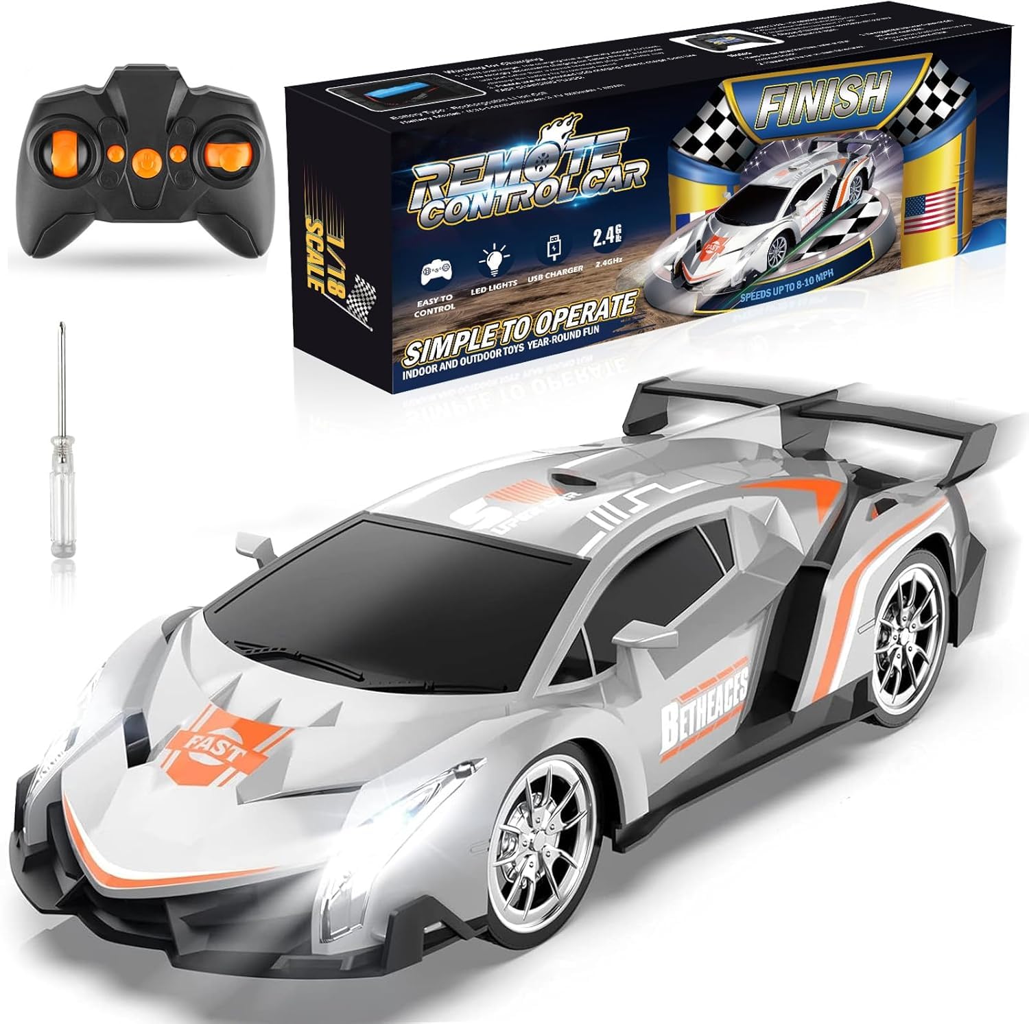 Amazon.com: Growsland Remote Control Car RC Cars Xmas Gifts Toys